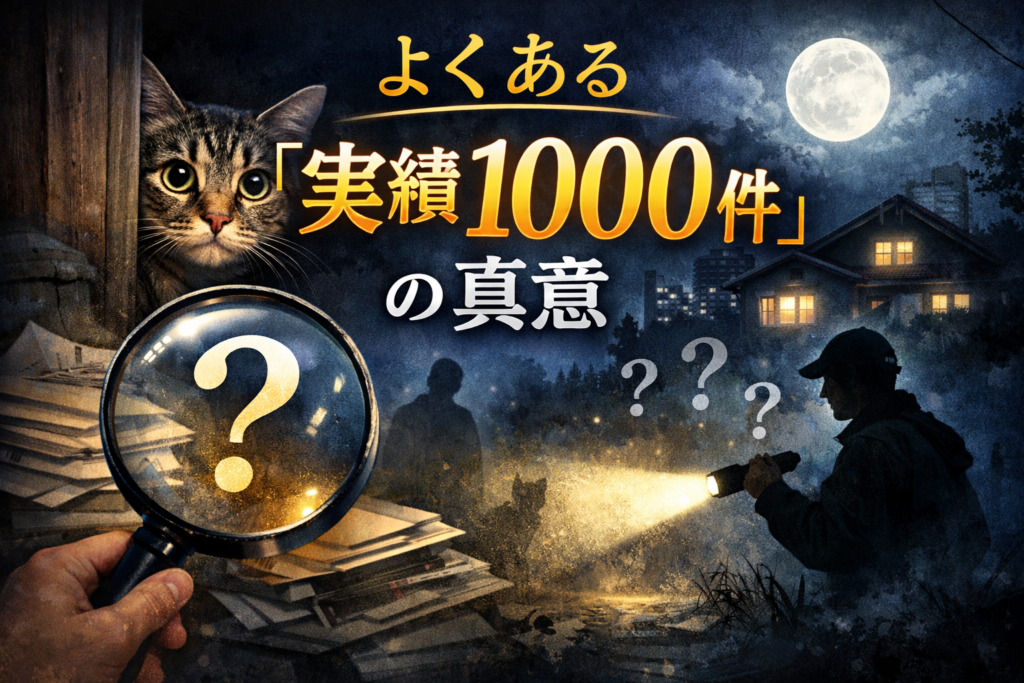 猫探偵よくある実績1000件の検証