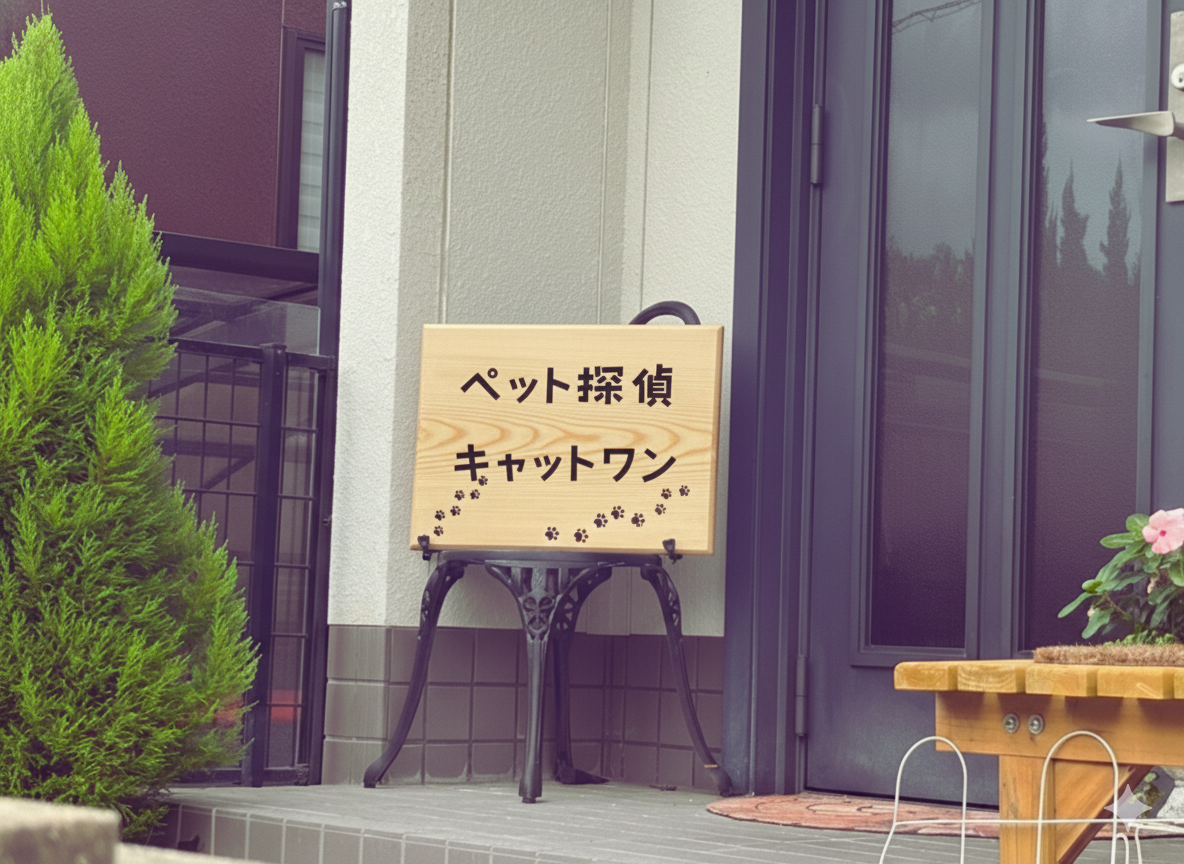 ペット探偵キャットワン 店舗・捜索イメージ